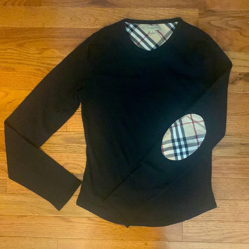 Burberry Women’s Long Sleeve with Elbow Patches